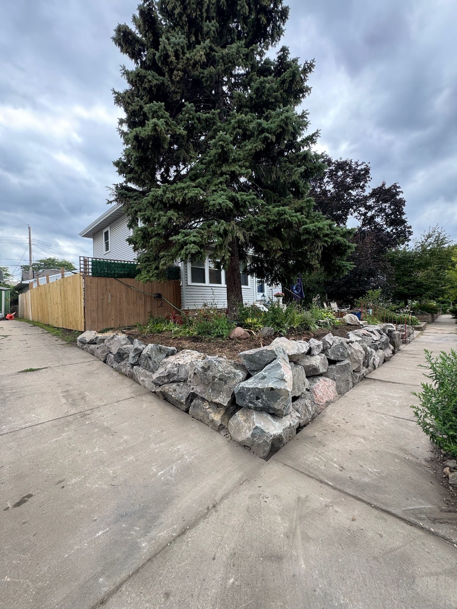 Gallery photos for DIY Retaining Wall Fails in St. Paul - We Fixed It Right: Image #3