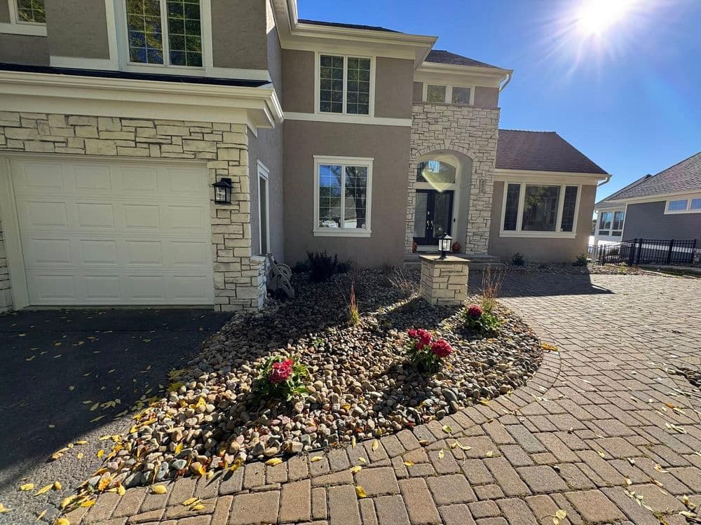 Gallery photos for Transforming Exteriors with Stunning Stonework in Woodbury: Image #3