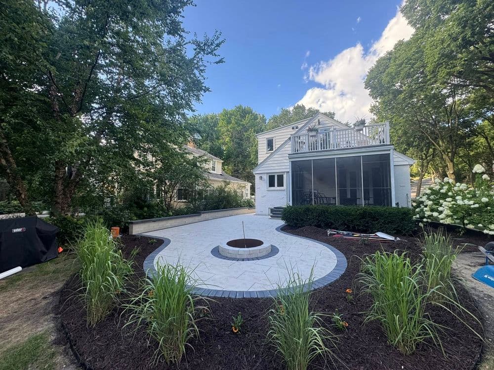 Patio and Landscape Transformation in Minnehaha