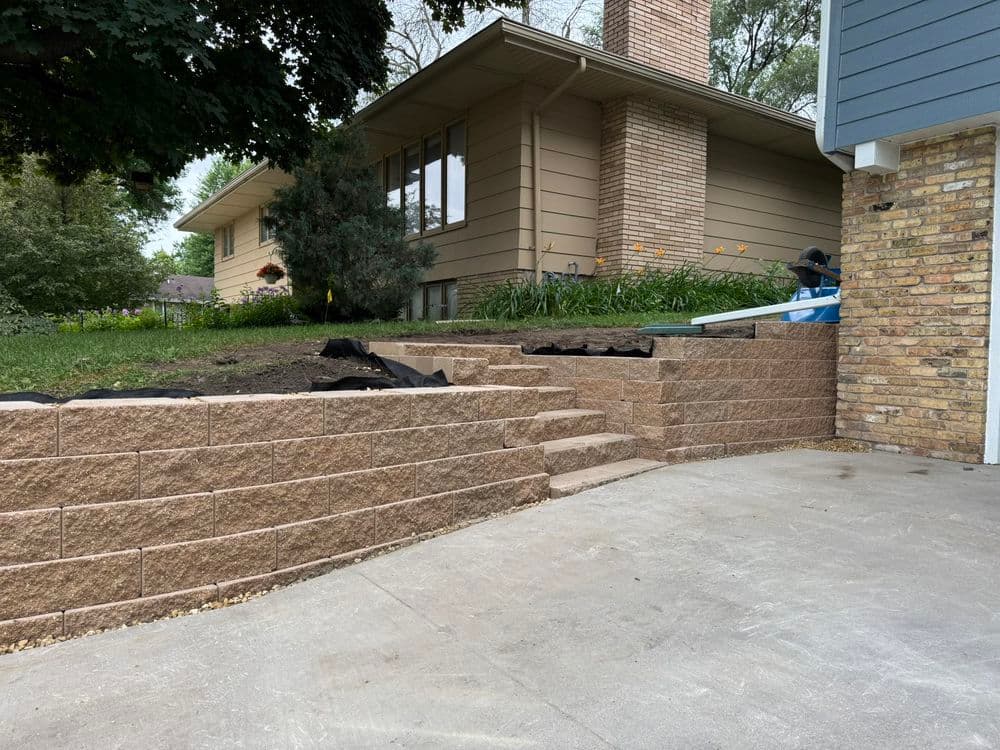 Gallery photos for Elevating Outdoor Spaces with Stone Wall and Stair Design in Saint Anthony: Image #6