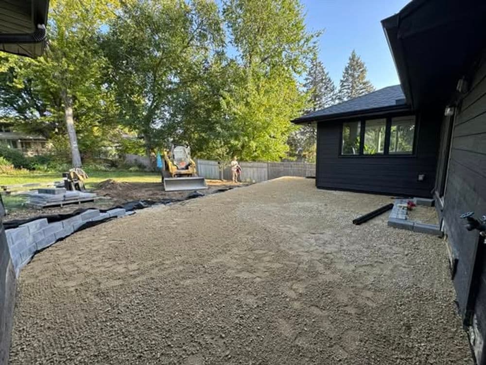 Stunning Patio Transformation with Modern Paver Installation in Woodbury