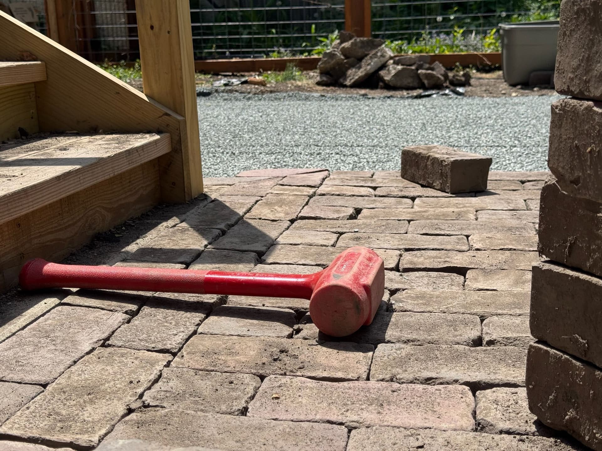 Gallery photos for Natural Stone Paver Patio Turns a Broken Backyard Into Usable Space in South Minneapolis: Image #4