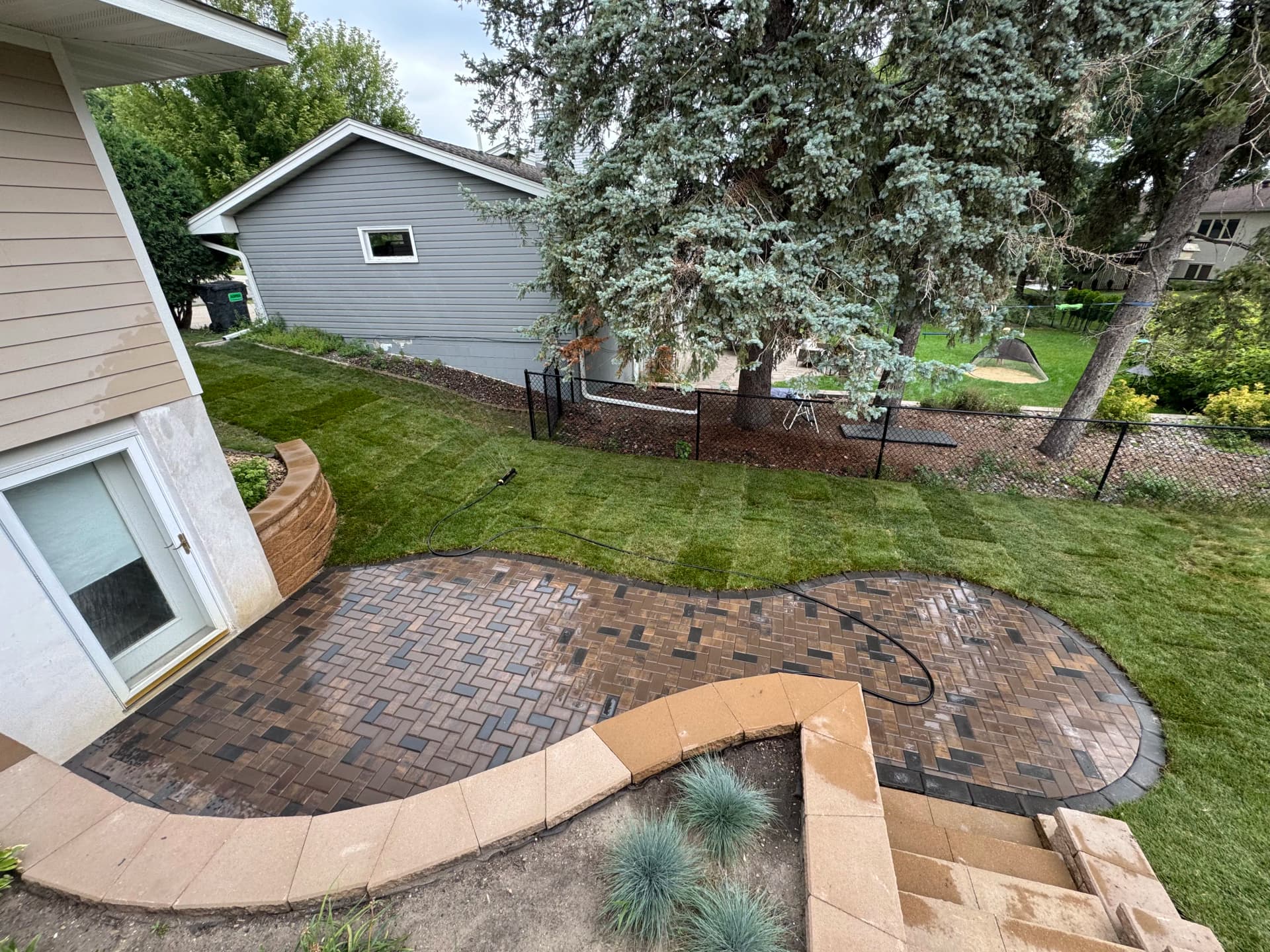 Paver Patio and Retaining Wall Overhaul in Minneapolis image