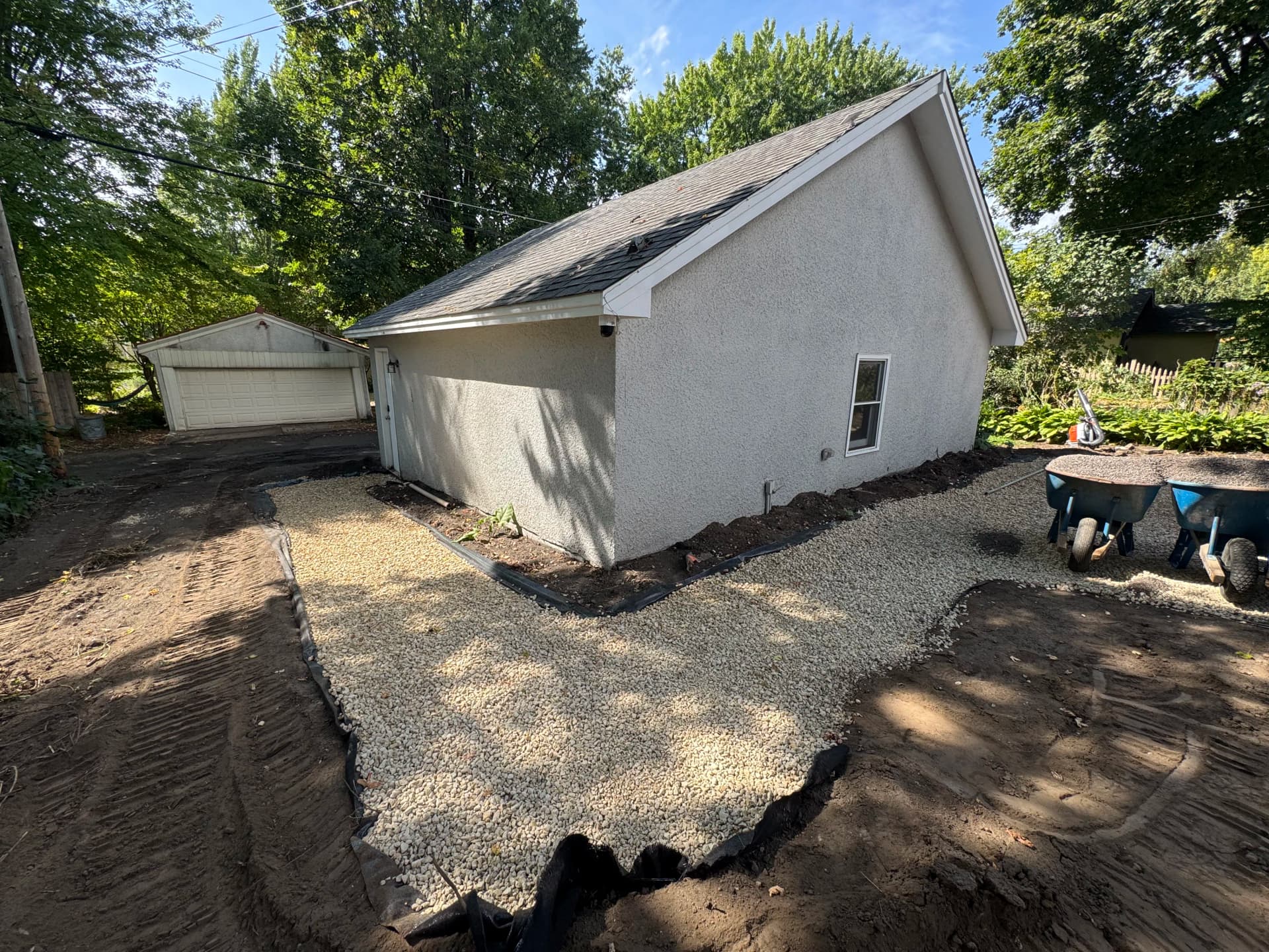 Gallery photos for Paver Patios, Boulder Walls, and Full Excavation - Nearly There: Image #4