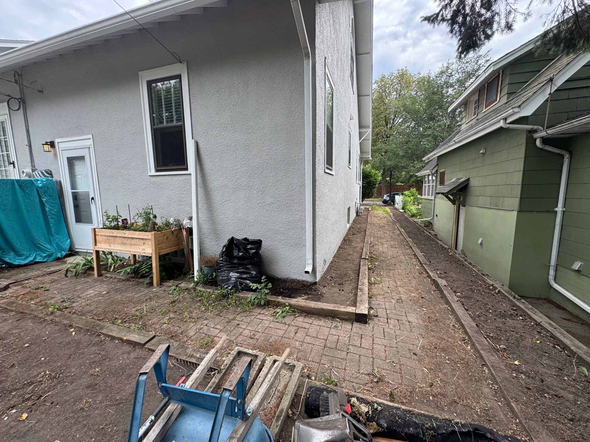 Gallery photos for Paver Patios, Boulder Walls, and Full Excavation - Nearly There: Image #9